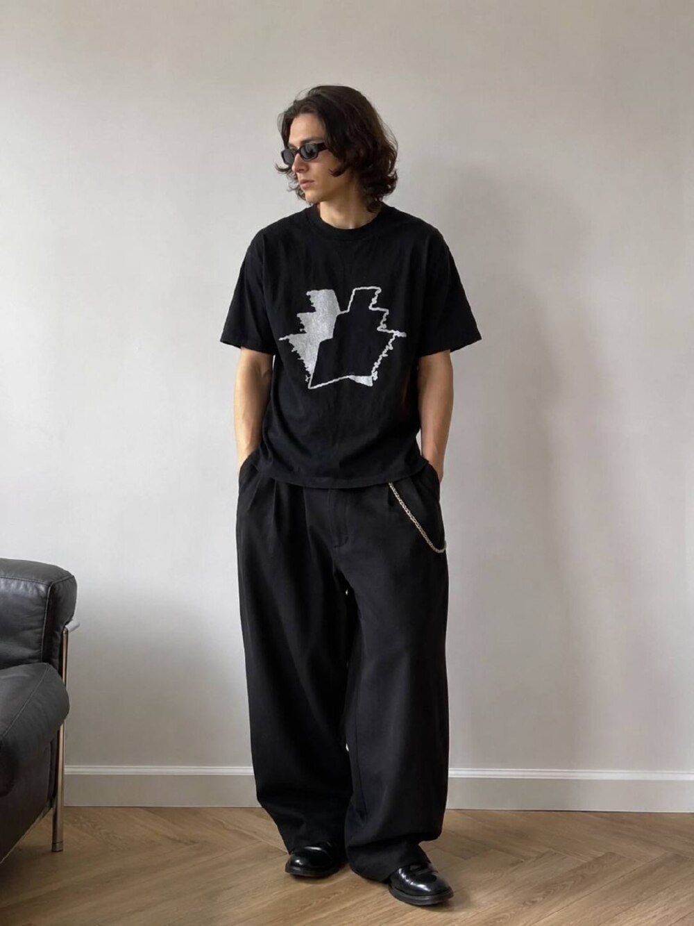 Cav Empt Black Cotton Graphic Print T-Shirt L